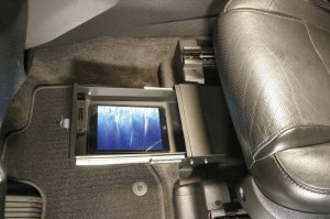 Ford Explorer Underseat Drawer - Front - Tuffy Products - Standard Key - Black - `11-`24 Ford Explorer Underseat Drawer - Front - Tuffy Products - Standard Key - Black - `11-`24